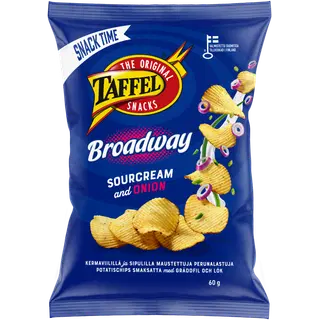 Taffel Broadway kartulilaastud 60g