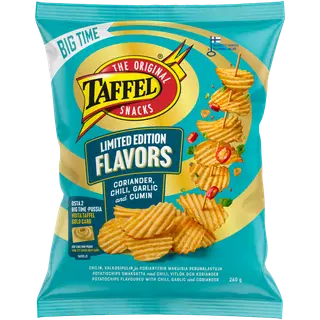 Taffel Limited Edition maitselised kartulikrõpsud 260g
