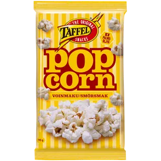Taffel võimaitseline mikrolaineahjupopkorn 90g