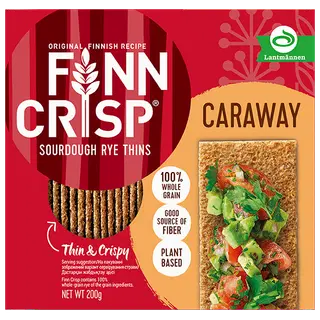 Näkileivad õhukesed köömnetega, FINN CRISP, 200 g