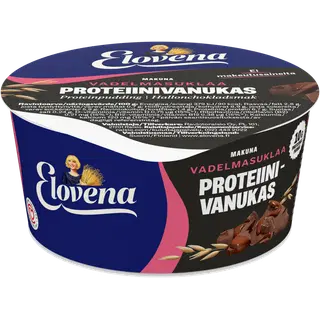 Elovena vaarikate ja šokolaadiga proteiinipuding 150 g