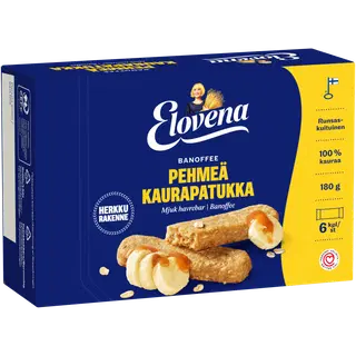 Elovena banoffee-koogi maitseline pehme kaerabatoon 180g