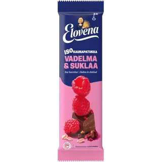 Elovena suur vaarikamaitseline šokolaadiga kaerabatoon, 48 g