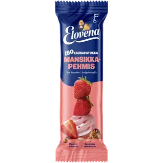 Elovena maasikamaitseline suur kaerabatoon, 48 g