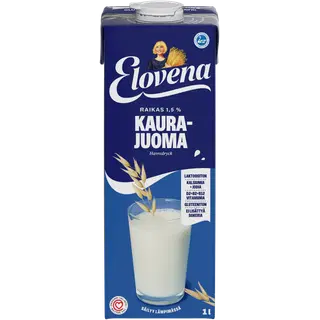 Elovena kaerajook 1,5%, 1 l