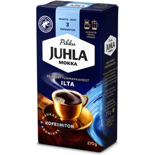 Paulig Juhla Mokka Ilta kofeiinivaba 270g