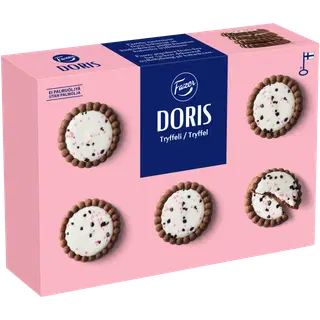 Trühvlitäidisega kakaoküpsis Doris, FAZER, 250 g