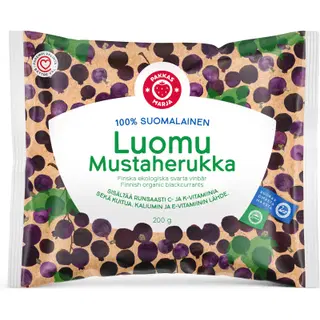 Pakkasmarja Mahe Mustsõstar 200 g