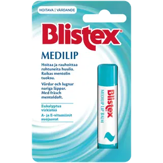 Huulepalsam Blistex Medilip A-ja E-vitamiiniga 4,25g