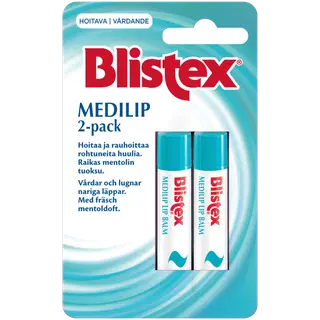 Huulepalsam Blistex Medilip A-ja E-vitamiiniga 2x4,25g