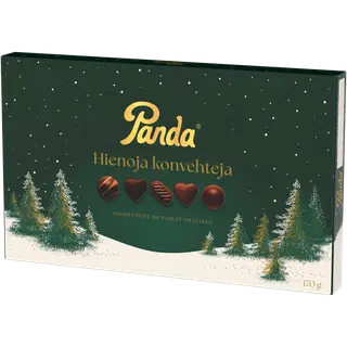 Panda šokolaadide assortii kommikarp 170g