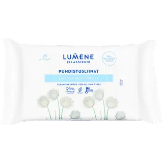 Lumene näopuhastussalvrätikud Lumene Klassikko 25tk