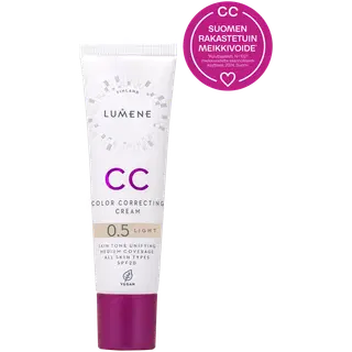 Lumene jumestuskreem CC Color Correcting 0.5 Light