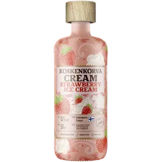 Koskenkorva Cream Strawberry Ice Cream kooreliköör 15%vol 500 ml