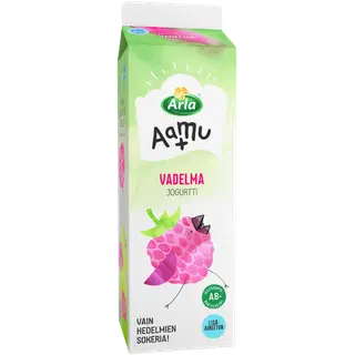 Arla Luonto+ AB laktoosivaba vaarikajogurt, 1 kg