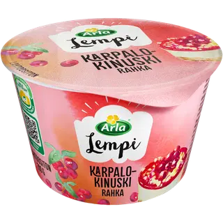 Arla Lempi jõhvika- ja karamellimaitseline kohupiim, 200 g