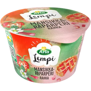 Arla Lempi laktoosivaba kohupiim maasika-rabarberi, 200g