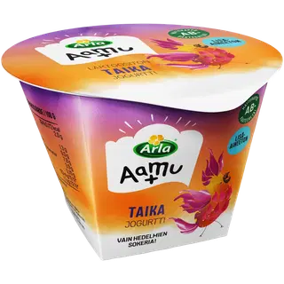 Arla Luonto+ mango, grenadilli ja pitaia maitsega laktoosivaba AB-jogurt, 175 g