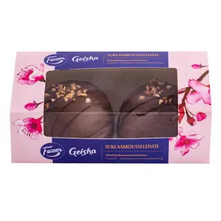 Geisha šokolaadivahukook, sulatatud 2 tk, 160 g