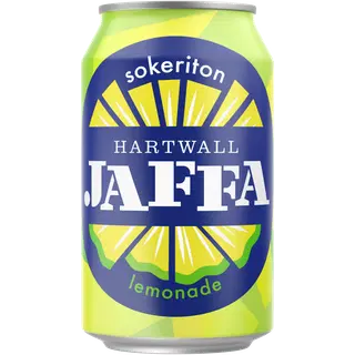 Hartwall Jaffa Lemonade suhkruvaba karastusjook 330 ml eitel