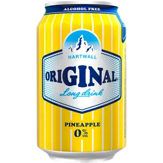 Hartwall Original Long Drink Pineapple alkoholivaba 330 ML
