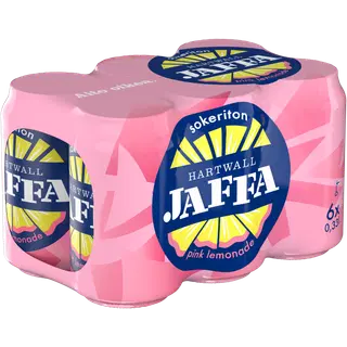 Jaffa Pink Lemonade suhkruvaba karastusjook 6x330 ml