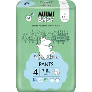 Muumi Walkers4 Maxi Püksmähe 7-11kg 40 tk.