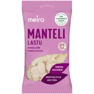 Meira mandlilaastud 50g