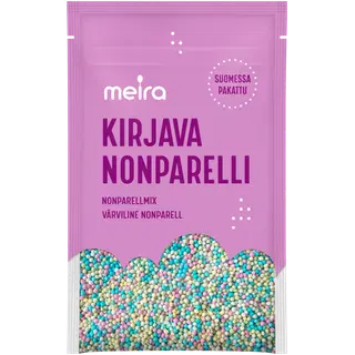 Värviline nonparell MEIRA 60g