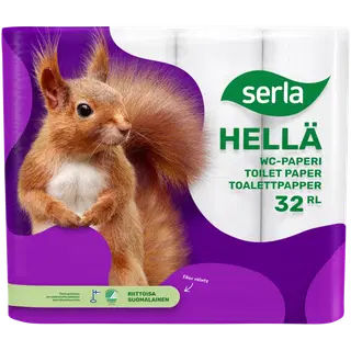 Serla tualettpaber 32 rulli 3-kihiline