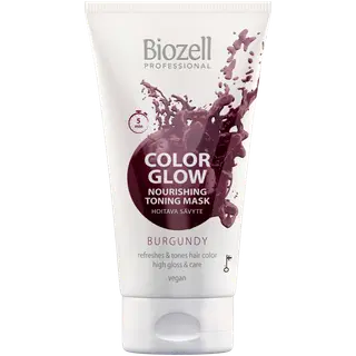 Biozell tooniv mask Color Glow Burgundy 150ml