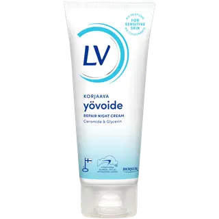 LV niisutav öökreem keramiid ja glütserooliga 60ml