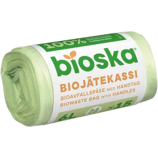 Bioska prügikott 6l 15tk biolagunev