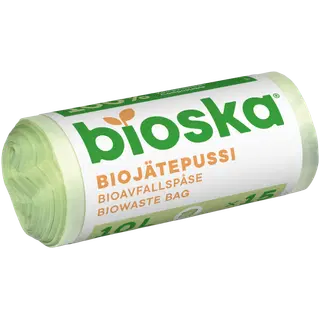 Bioska prügikott 10l 15tk