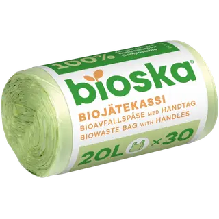 Bioska prügikott 20l 30tk