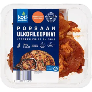 Kotimaista maitsestatud seafilee lõik 360 g