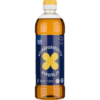 Kotimaista külmpressitud rüpsiõli 500 ml
