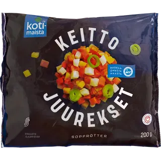 Kotimaista Juurviljasegu Suppidele 200 g