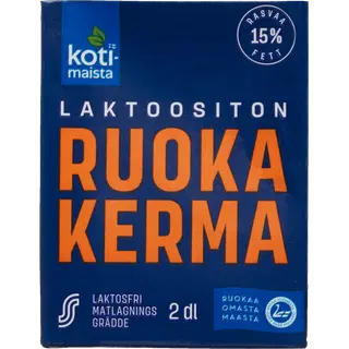 Kotimaista toidukoor 15%, 200 ml