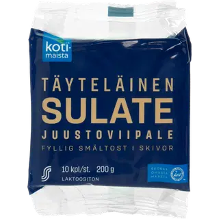Kotimaista sulajuustuviilud, 200 g