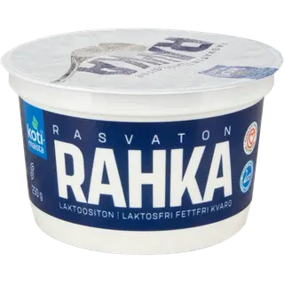 Kotimaista laktoosi- ja rasvavaba kohupiim 0,20%, 250 g