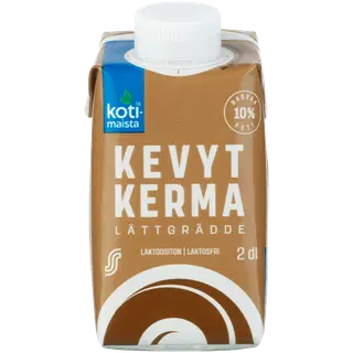 Kotimaista kohvikoor, laktoosivaba, 200 ml