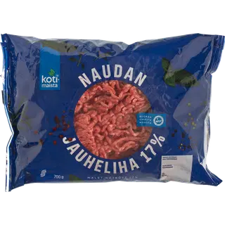 Kotimaista Veisehakkliha 17% 700G