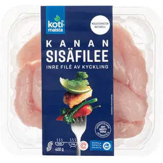 Kotimaista Broileri Sisefilee 400G