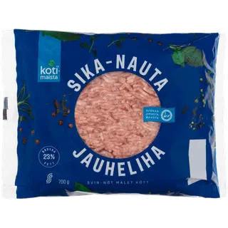 Kotimaista Sea-Ja Veise Hakkliha 23% 700G 60/40