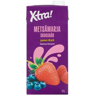 Xtra metsamarjajook suhkruvaba 1L