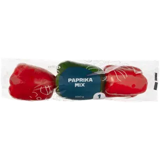 Coop Paprika mix I klass 400 g