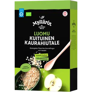 Myllärin ökoloogilised kaerahelbed nisukliidega 650 g