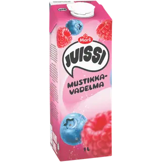 Marli Jussi mustika-vaarika mahlajook 1L