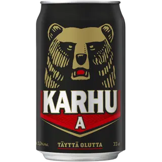 Karhu Lager õlu 5,3%vol 330ml